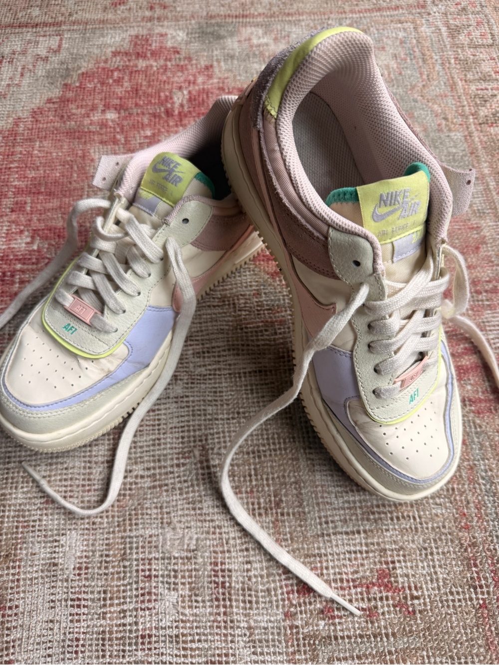 Nike Women's air force 1 cashmere shadow size9